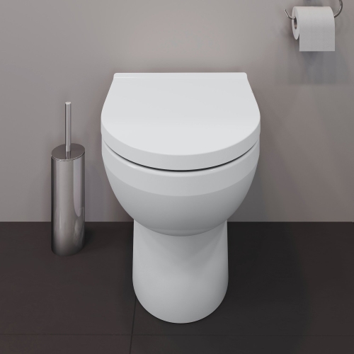 Duravit No.1 perem nélküli hátsó kifolyású álló wc 21840900002