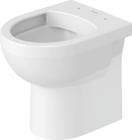 Duravit No.1 perem nélküli hátsó kifolyású álló wc 21840900002