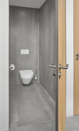 Villeroy & Boch Architectura fali WC kombipack, TwistFlush öblitő perem nélküli wc ülőkével 4694CL01