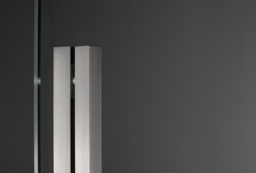 Deante PRIZMA 90 cm Walk-in tolóajtós zuhanyfal, titanium KTJ_D39R