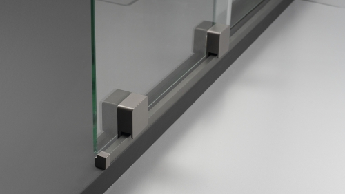 Deante PRIZMA 120 cm Walk-in tolóajtós zuhanyfal, titanium KTJ_D32R