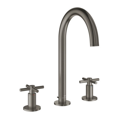 Grohe Atrio 3-lyukas mosdócsaptelep L-es méret, Brushed Hard Graphite 20643AL0