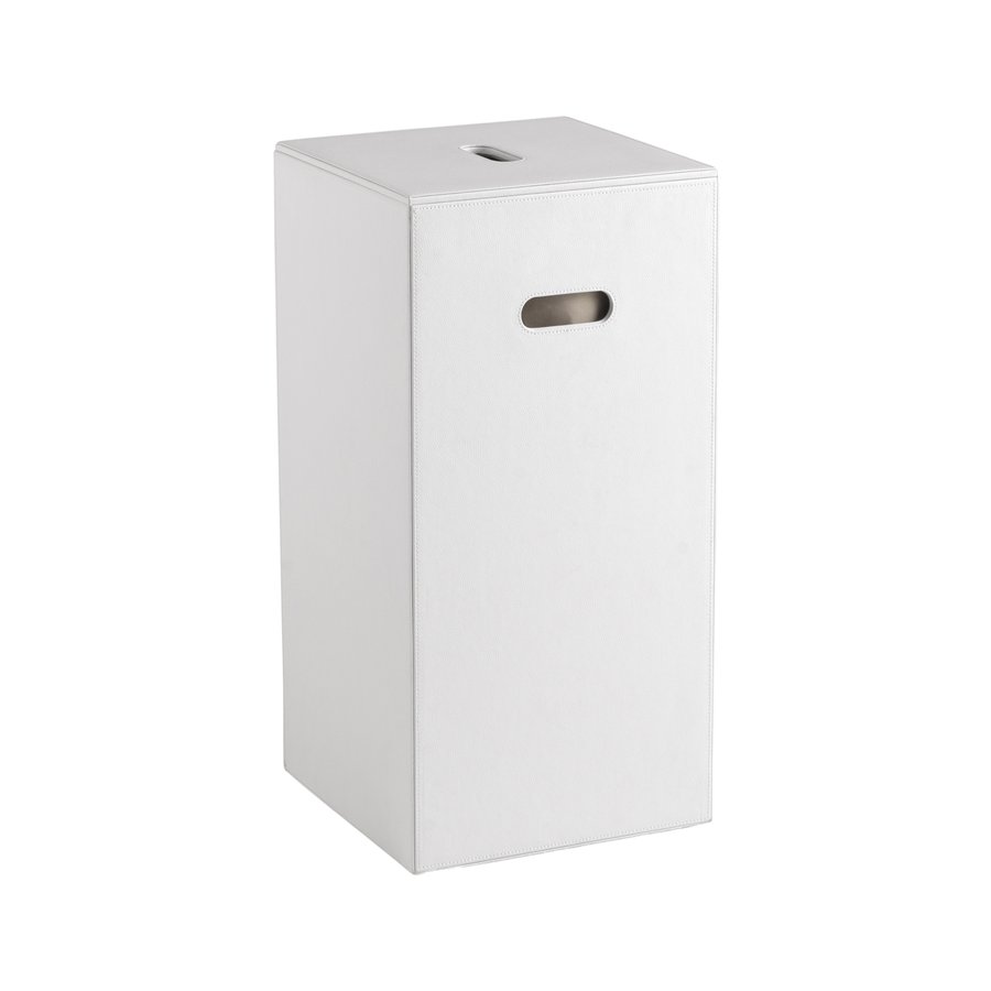 Sapho LUXURY szennyes tartó kosár, fehér 103602