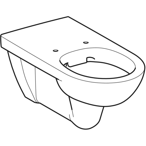 Geberit Selnova Comfort Rimfree akadálymentes mélyöblítésű fali WC, fehér 501.046.00.7