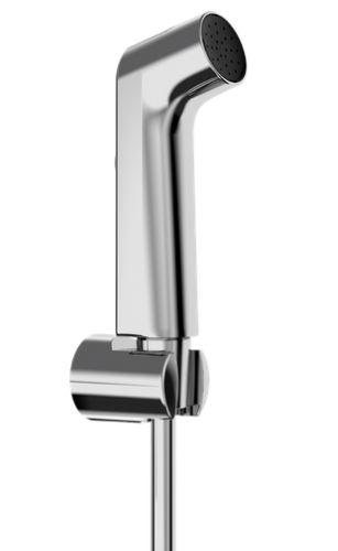 Hansgrohe bidé kézizuhany 1jet S, EcoSmart, zuhanytartóval és nyomástűrő, 125cm-es zuhanytömlővel 29234000