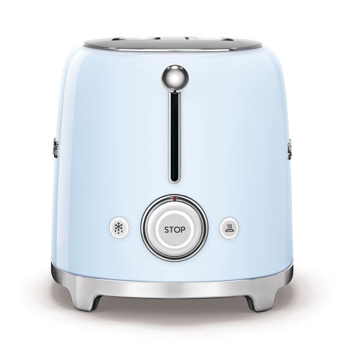 SMEG retro 2 szeletes kenyérpirító, világoskék TSF01PBEU