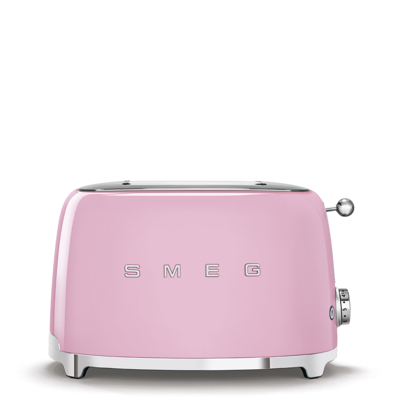 SMEG retro 2 szeletes kenyérpirító, rózsaszín TSF01PKEU