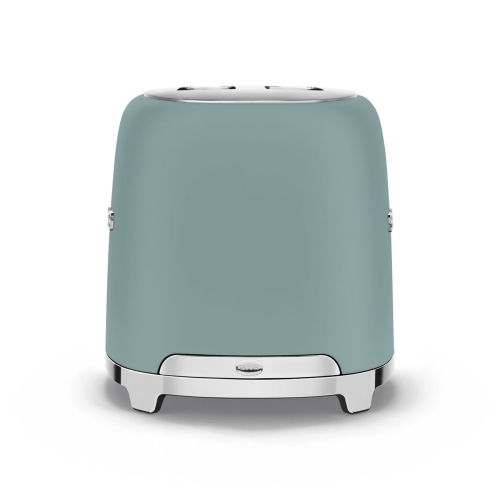 SMEG retro 2 szeletes kenyérpirító, smaragdzöld TSF01EGMEU