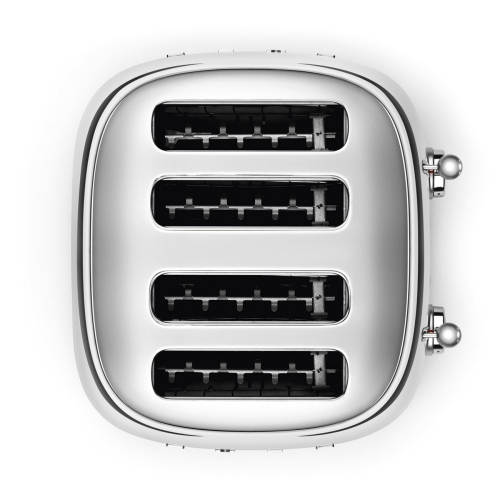 SMEG retro 2x2 szeletes kenyérpirító, acél TSF03SSEU
