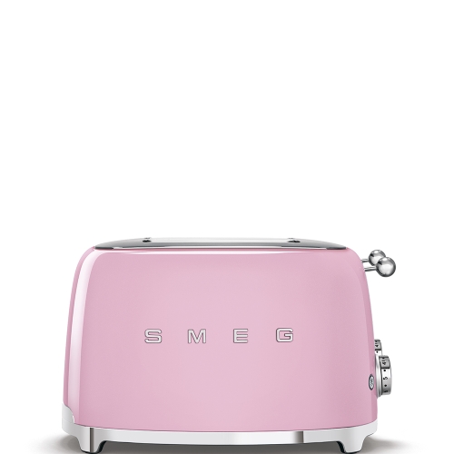 SMEG retro 2x2 szeletes kenyérpirító, rózsaszín TSF03PKEU