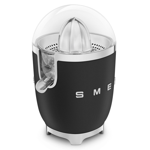 SMEG retro citrusprés, matt fekete CJF01BLMEU