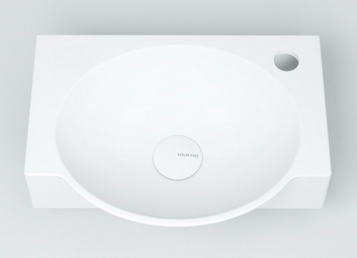 MARMY DOVE 40x30 balos mosdó, matt fehér 30 1010 04 31 11