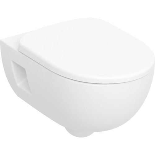 Geberit Selnova fali WC mélyöblítésű készlet Rimfree, WC-ülőkével 501.750.00.1