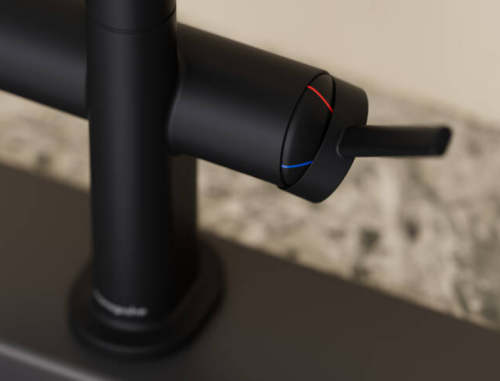 Hansgrohe Talis Select M54 PowderSpray egykaros konyhai csaptelep Semi-Pro, 3jet, matt fekete 72861670