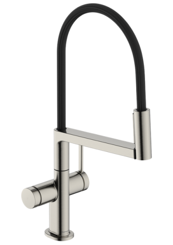 Hansgrohe Talis Select M54 PowderSpray egykaros konyhai csaptelep Semi-Pro, 3jet, rozsdamentes acél hatású 72861800