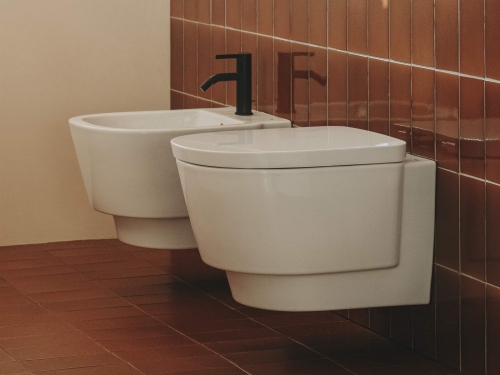 Roca Tura fali bide, fehér A357695000