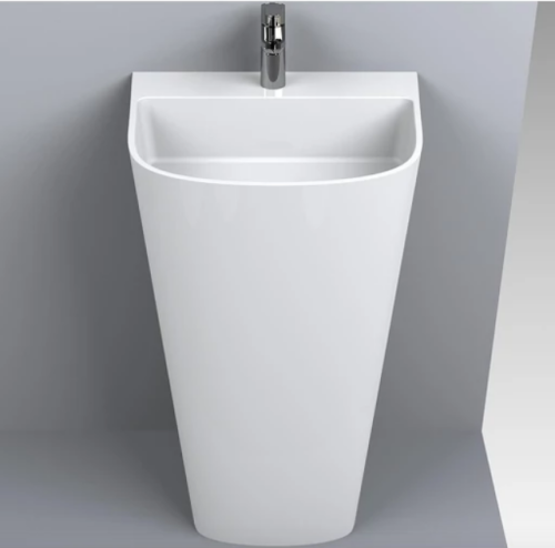 LUNART Gomez álló mosdó, fényes fehér 5999123003454