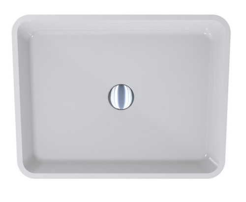 LUNART Adrienne álló mosdó, fényes RAL 9005 - Black 5999123009647