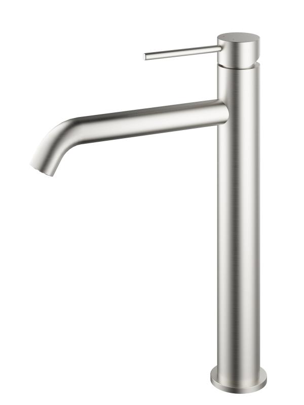 AREZZO design NOVA magasított mosdócsaptelep, szálcsiszolt nikkel AR-2102BN