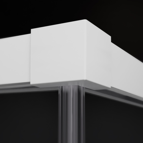 Radaway Idea White DWJ 160 balos zuhanyajtó, fehér 387020-04-01L
