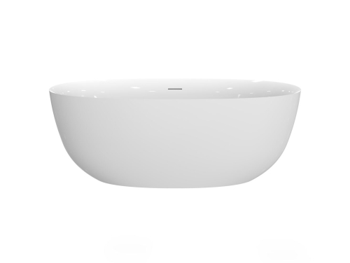 Niwell Zoe 160×75 cm szabadonálló kád, matt fehér NW-KSZ-ZOE160-MW