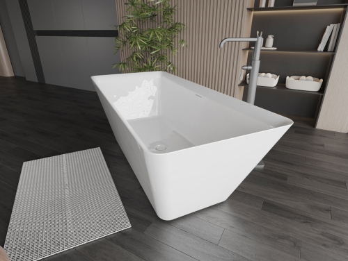 Niwell Liza 168×75 cm szabadonálló kád, fényes fehér NW-KSZ-LIZ168