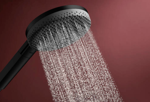 Hansgrohe Raindance Alive Select S kézizuhany 125, 3jet, matt fekete 24500670