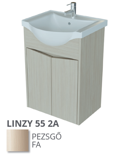 Tboss Linzy 75 alsó+tál fali rögzítéssel, 2 ajtós