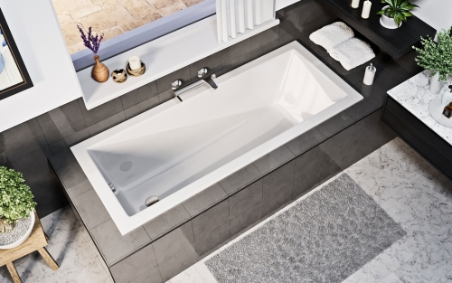 Niwell Wave Slim 150x70 cm egyenes kád WANW.WAV.150.070.WHS