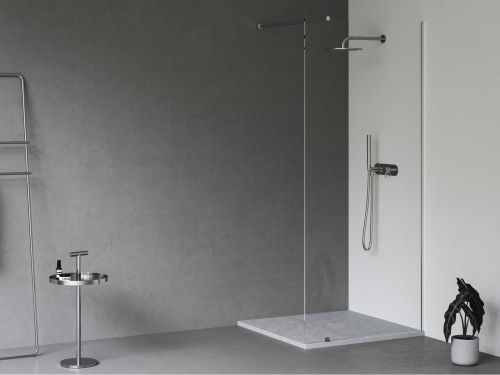 Ravak Slate Pro 90x90 cm zuhanytálca, Smoke Grey XA03773O010