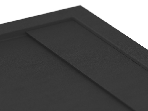 Ravak Sandstone Pro 140x90 cm zuhanytálca, matt fekete XA03M743010