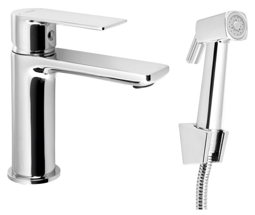 Sapho mosdócsaptelep bidézuhannyal, króm SK401