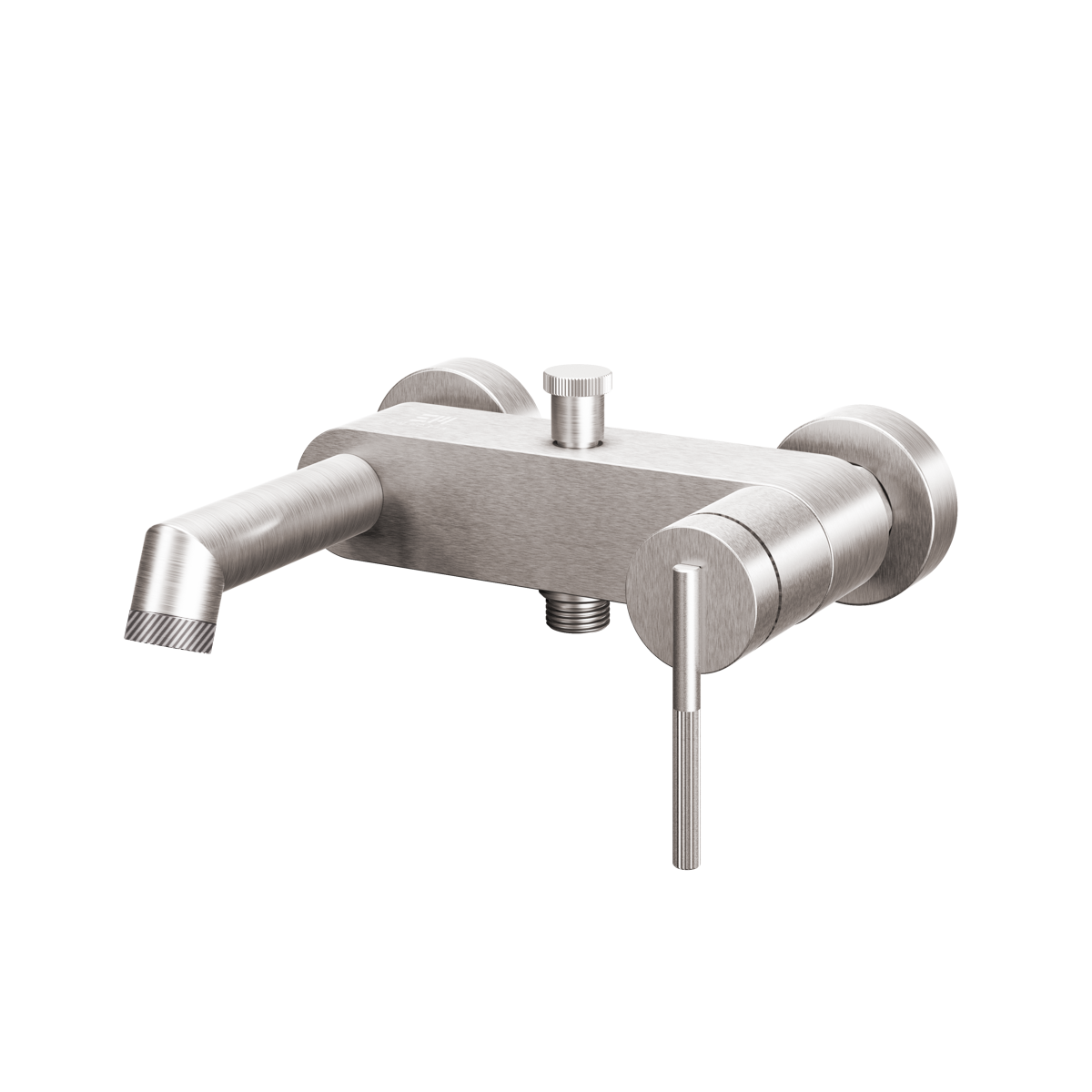 Emporia Rio kádtöltő csaptelep, szálcsiszolt nikkel 01030N