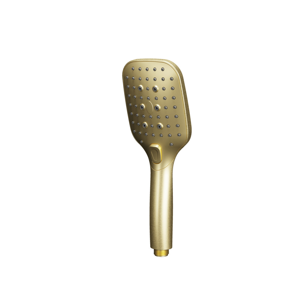 Emporia Rio 3 funkciós szögletes kézizuhany, szálcsiszolt arany 040732GN