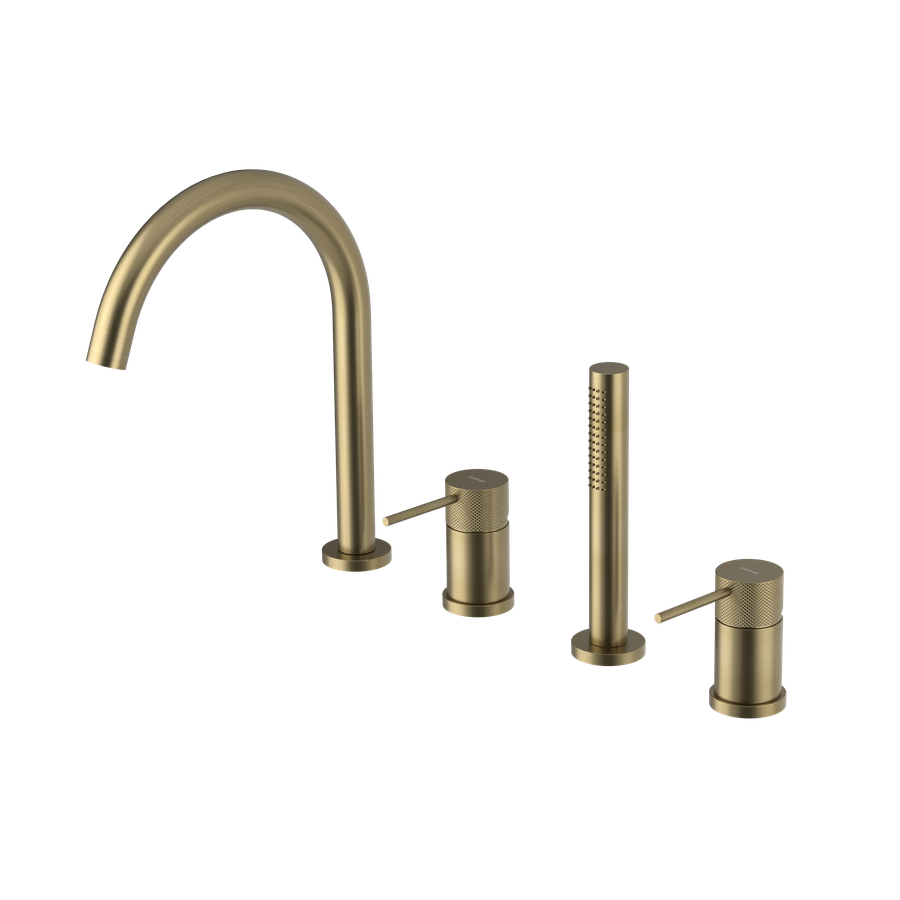 Sapho ULTRASAN kádperemre építhető csaptelep, matt arany UT052VG