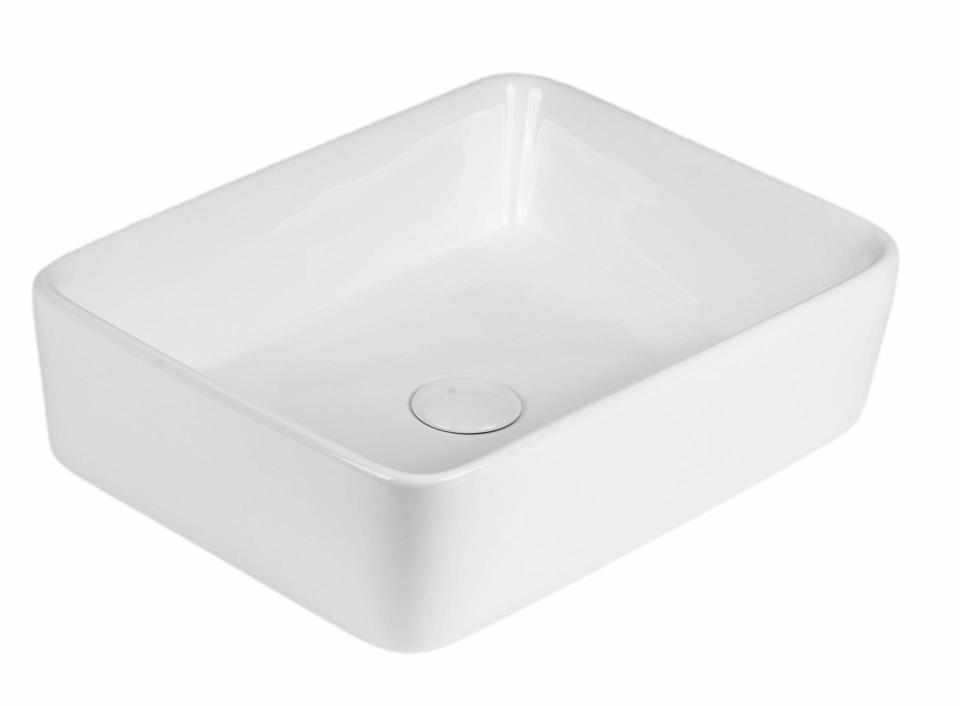 Kielle Idolio pultra ültethető mosdó 50x38cm, fehér 30624520