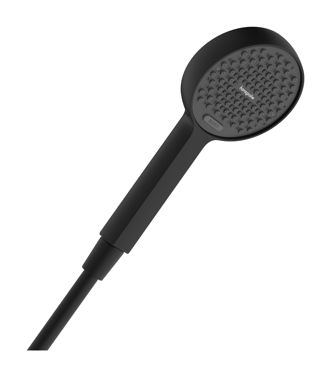 Hansgrohe Activera Select S EcoSmart 85 2jet kézizuhany, matt fekete 28033670