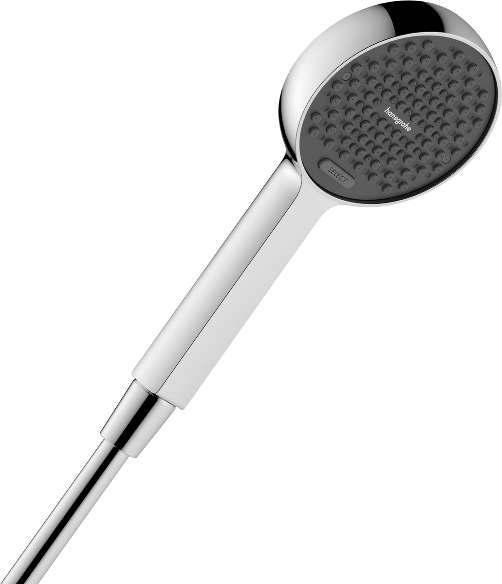 Hansgrohe Activera Select S EcoSmart+ 95 2jet kézizuhany booster gombbal, króm 28036000