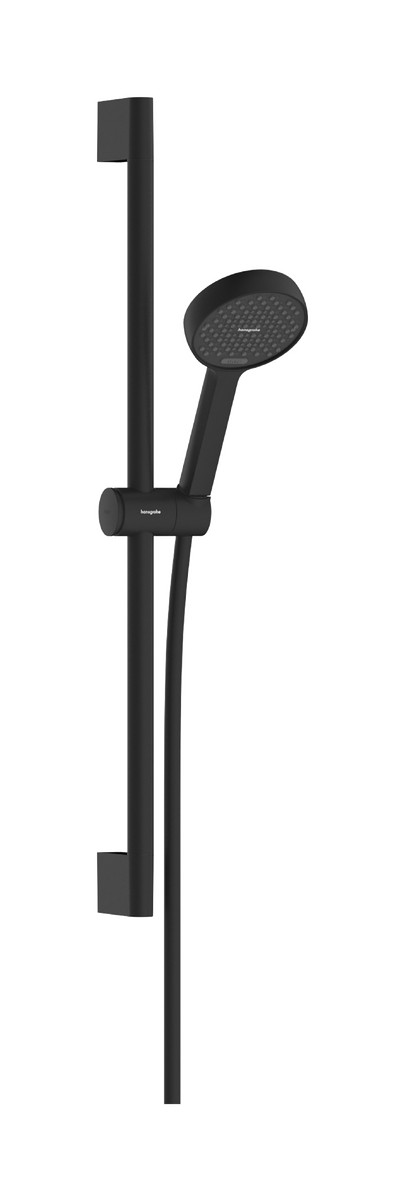 Hansgrohe Activera Select S EcoSmart 95 2jet kézizuhany 65 cm zuhanyrúddal, matt fekete 28044670