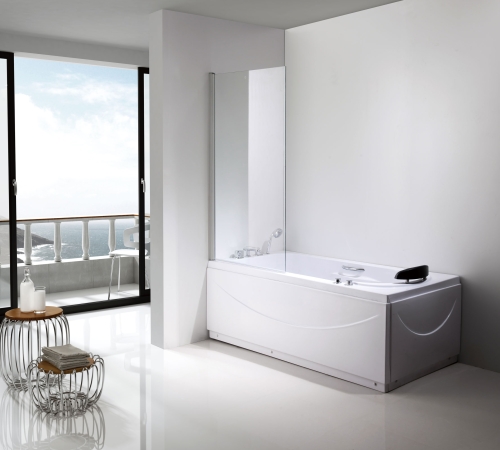 N-Smart Java 75 kádparaván, króm NSKP-JAV75