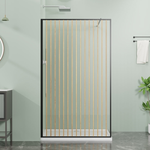 Niwell NATURE walk-in zuhanyfal 90 cm NWWI-NATU90