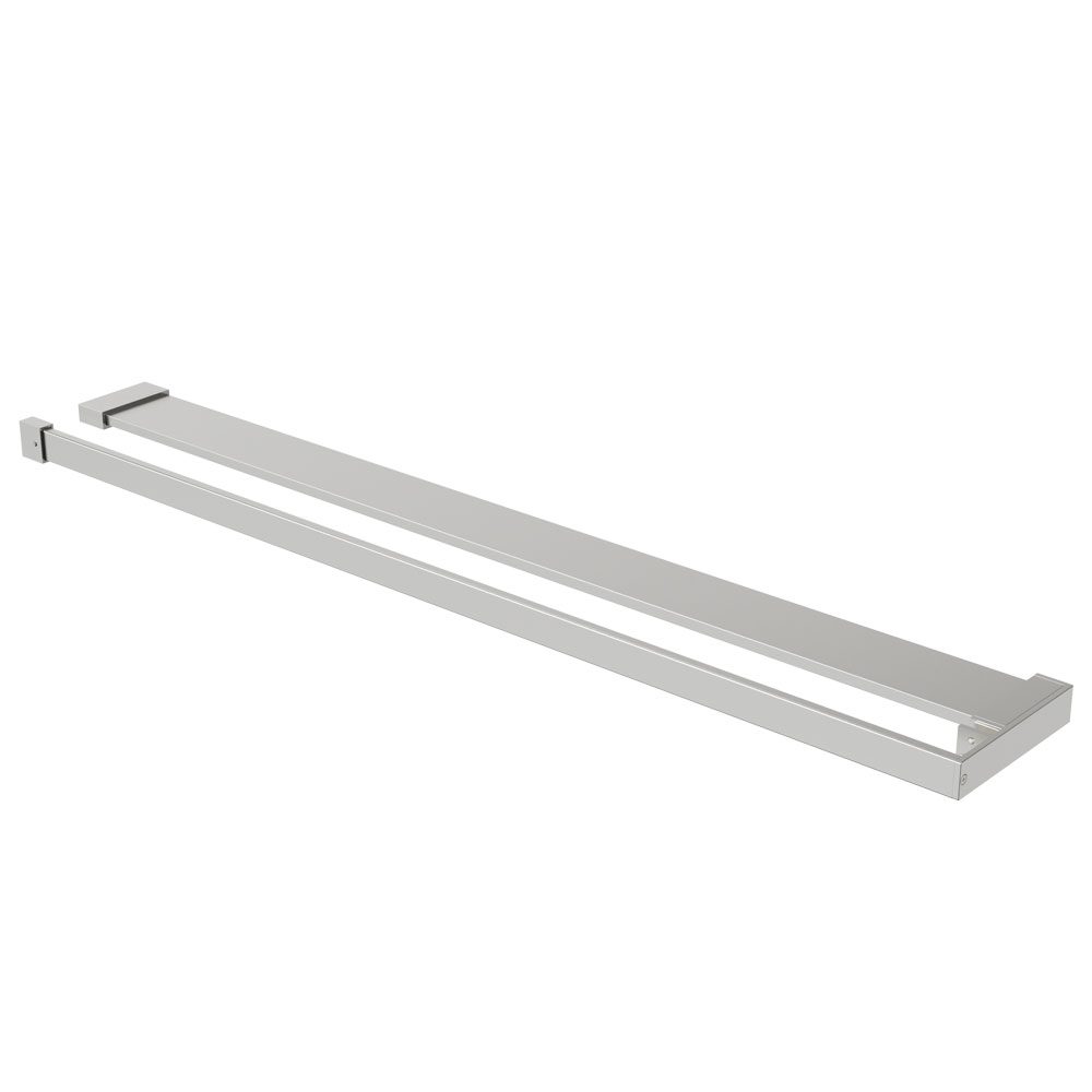 Niwell walk-in polc és törölközőtartó 120 cm, króm NWKIE-WTT120