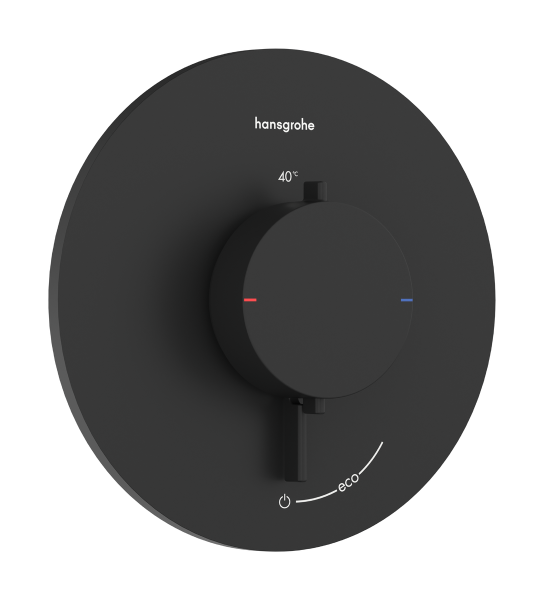 Hansgrohe Ecostat Comfort S 1 funkciós falsík alatti termosztát, matt fekete 33714670