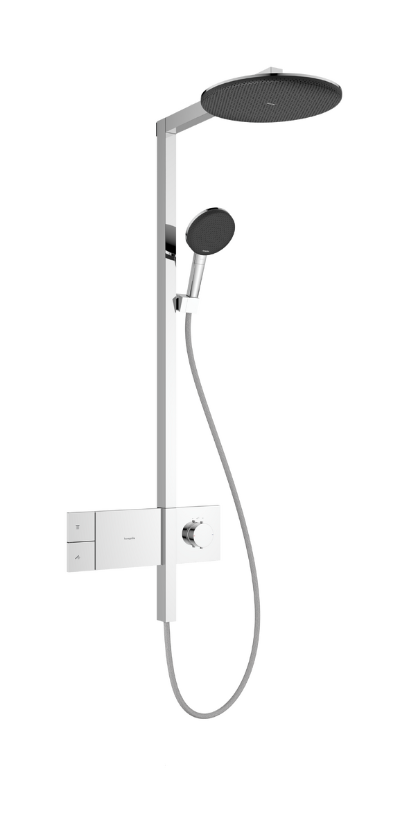 Hansgrohe Raindance Alive S Showerpipe EcoSmart 300 1jet termosztátos zuhanyrendszer, króm 24583000