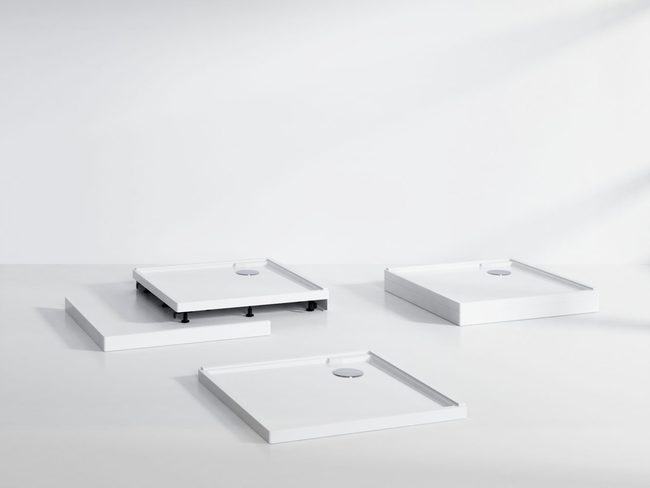 Niwell Tami hátfalas kabin zuhanytálcájhoz előlap 80x80 cm NWZK-TZTE80875