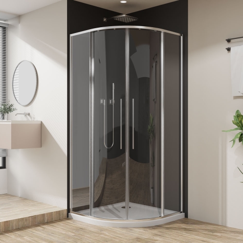 Niwell Olan íves zuhanykabin 90x90 cm NWZK-OLA9090