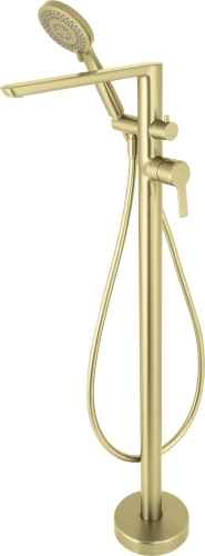 Deante Arnika szabadonálló kádtöltő csaptelep, szálcsiszolt arany BQA_R17M