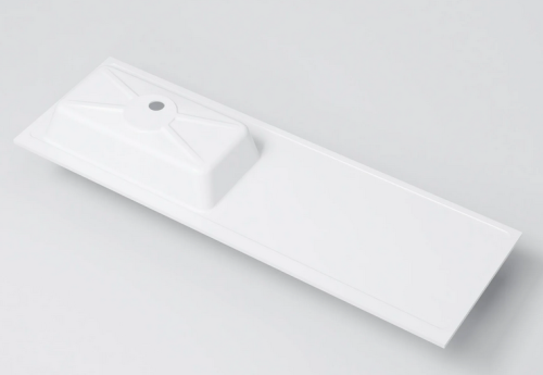 Marmy BERGAMO SLIM 140x46 cm balos mosdó, fehér 80 8336 14 31 10