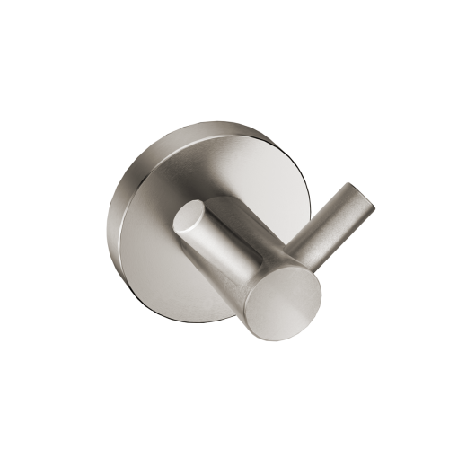 Emporia dupla akasztó, szálcsiszolt nikkel 5020N