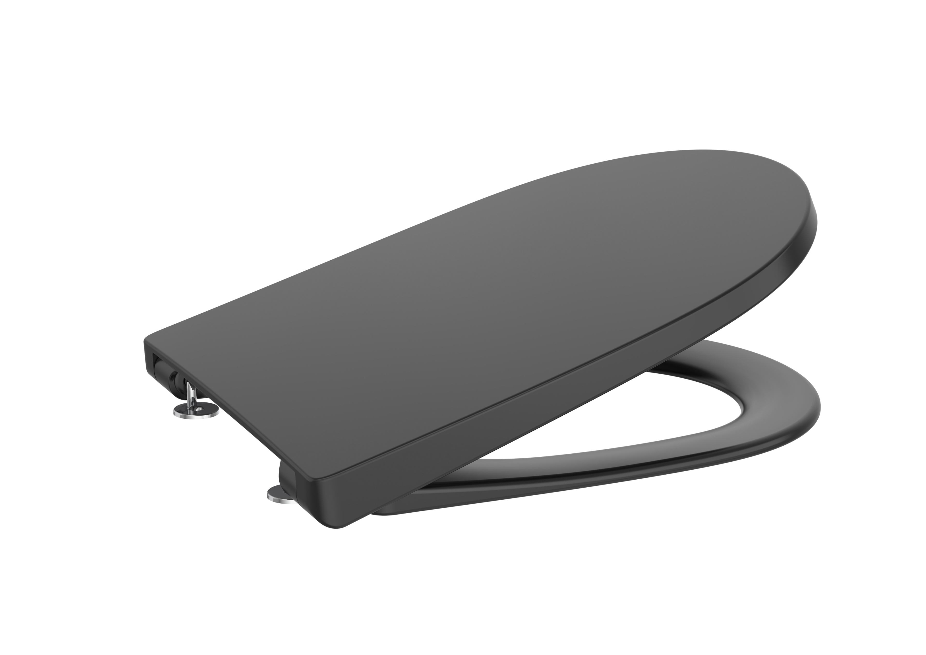 Roca Ona Supralit wc ülőke, matt fekete A801E10081